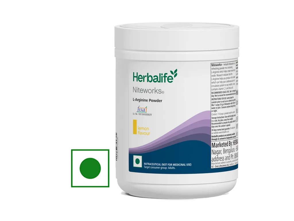 Niteworks® — With L Arginine for heart health.